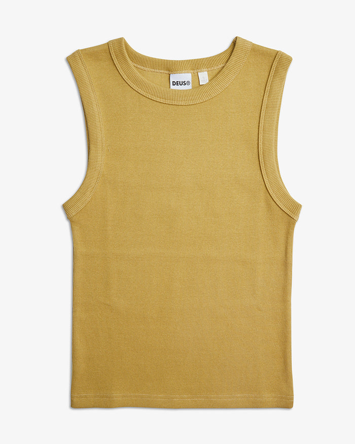 Military Tank - Ecru Olive, view 4