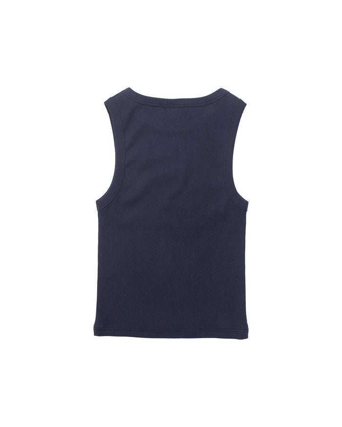 Military Tank - Navy, view 5|Flatlay