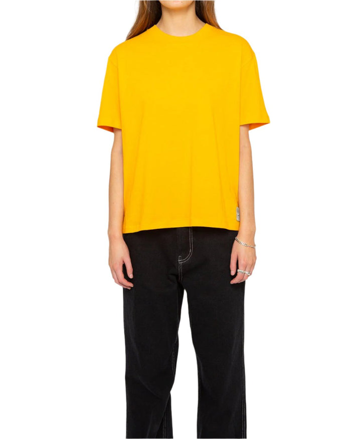 Military Tee (Oversized Fit) - Gold Fusion, view 1|Model