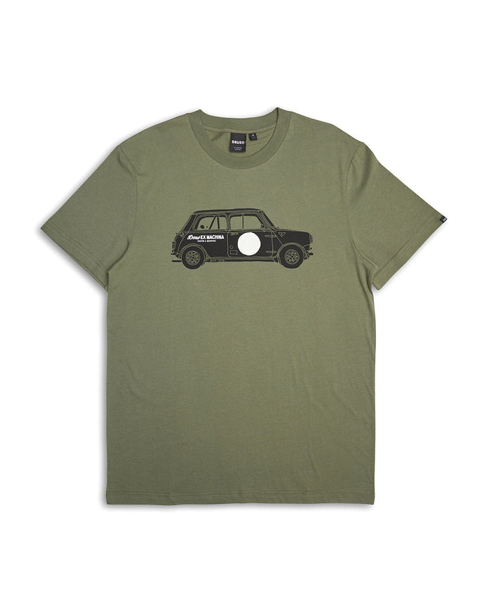 Mini Tee - Lichen Green, view 1|Flatlay