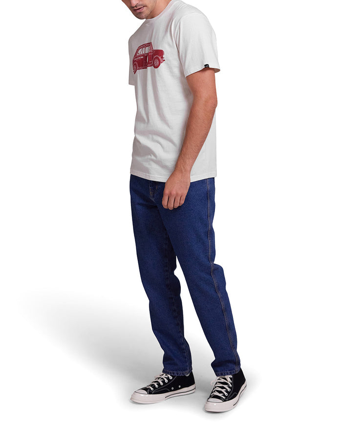 Mini Tee - Vintage White, view 4|Model