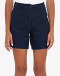 Mona Herringbone Short - Navy, view 1