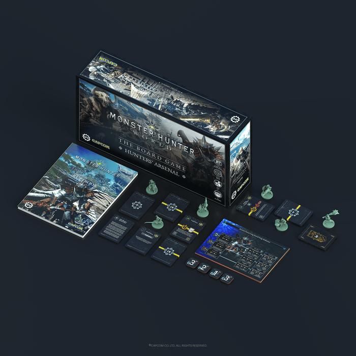 Monster Hunter World: The Board Game - Hunter's Arsenal Expansion - Steamforged Games