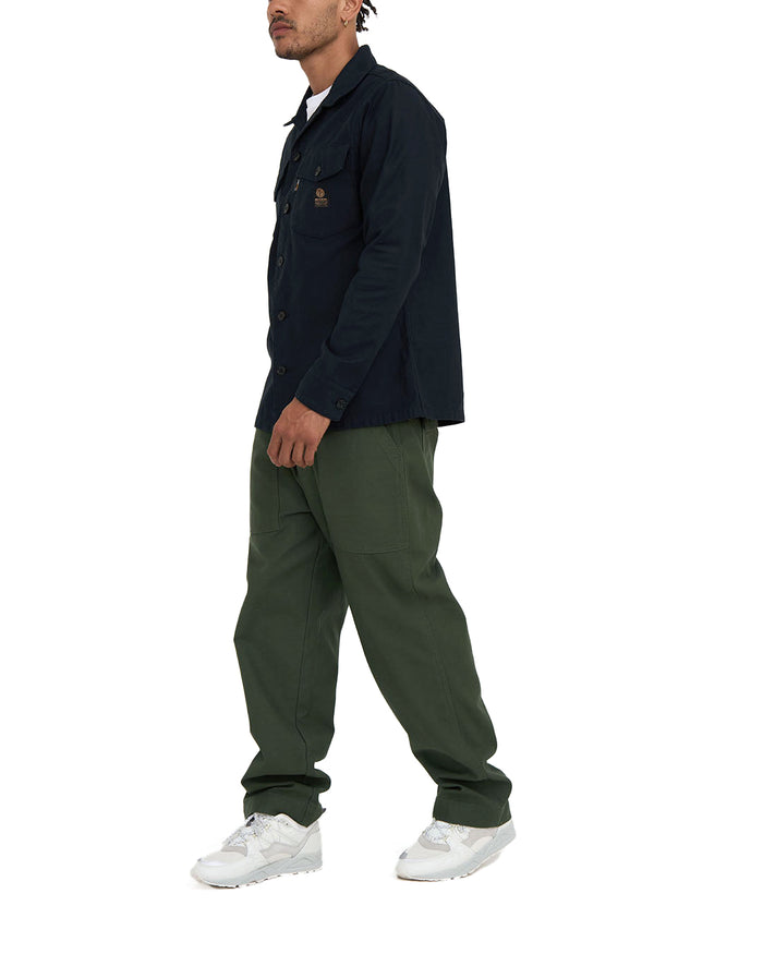 Monty Cordura Overshirt - Black, view 2|Model