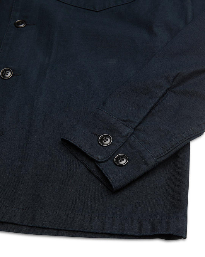 Monty Cordura Overshirt - Black, view 8|Flatlay