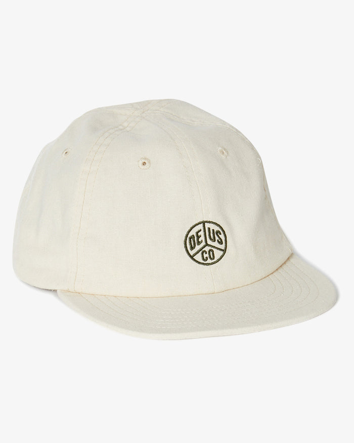 Murray Hemp Cap - Dirty White, view 1