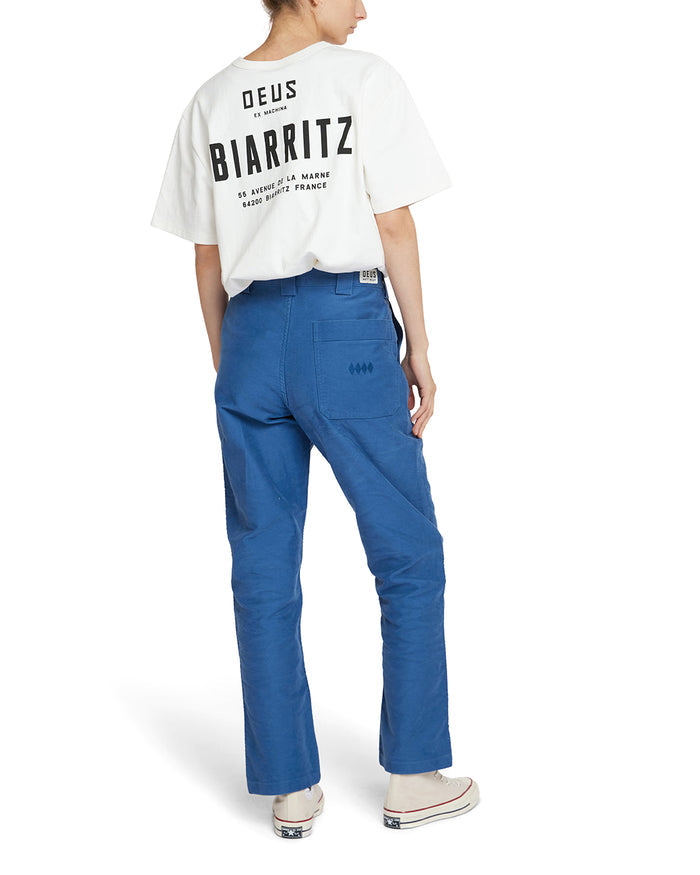MW Work Pant - Ensign Blue, view 7|Model