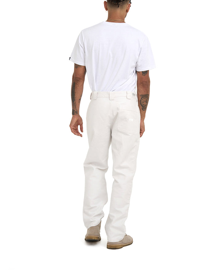 MW Work Pant - Vintage White, view 4|Model