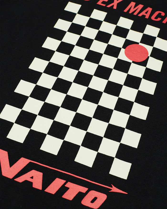 Naito Evergreen Tee (Box Fit) - Phantom Black, view 7|Flatlay