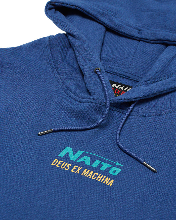 Naito Quadrant Hoodie (Box Fit) - Dusty Blue, view 6|Flatlay