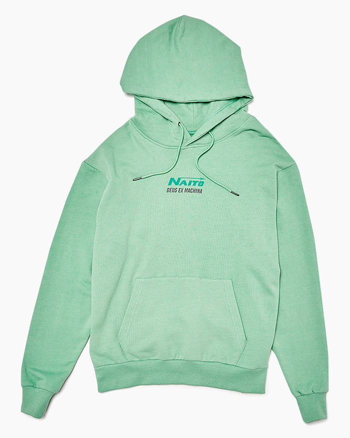 Naito Quadrant Hoodie (Box Fit) - Mint Green, view 4|Flatlay