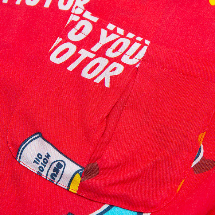 Naito Short Sleeve Shirt - Race Red, view 5
