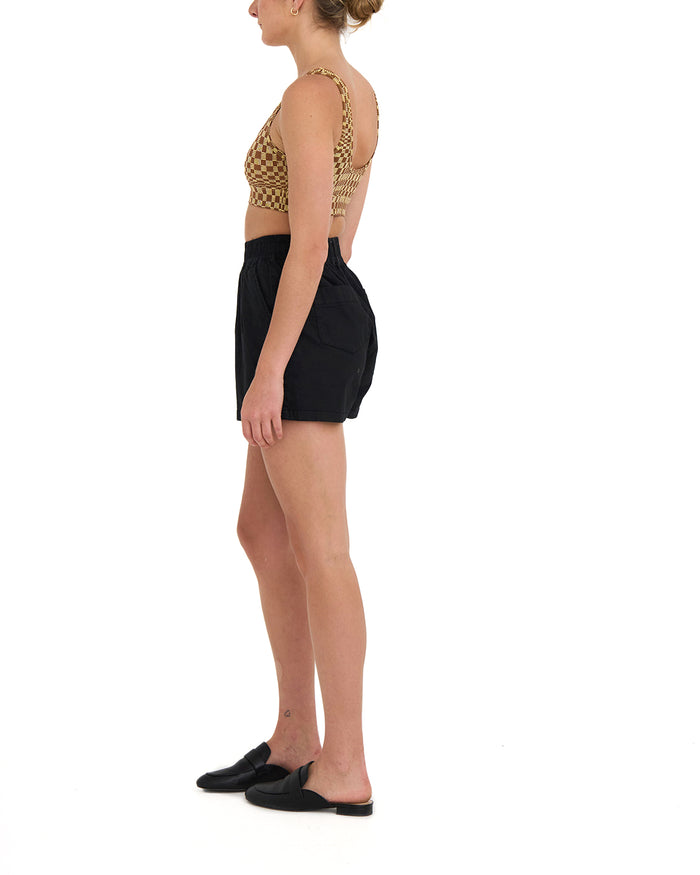 Nationals Crop - Biscuit Jacquard, view 4|Model