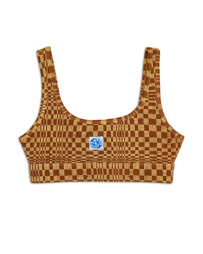 Nationals Crop - Biscuit Jacquard, view 5|Flatlay