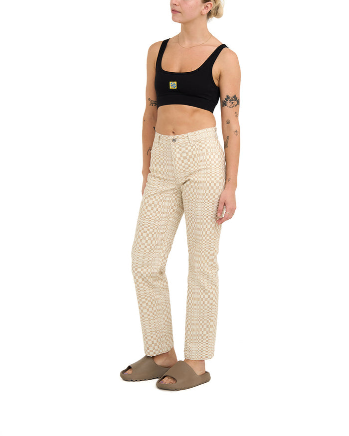 Nationals Crop - Caviar, view 3|Model