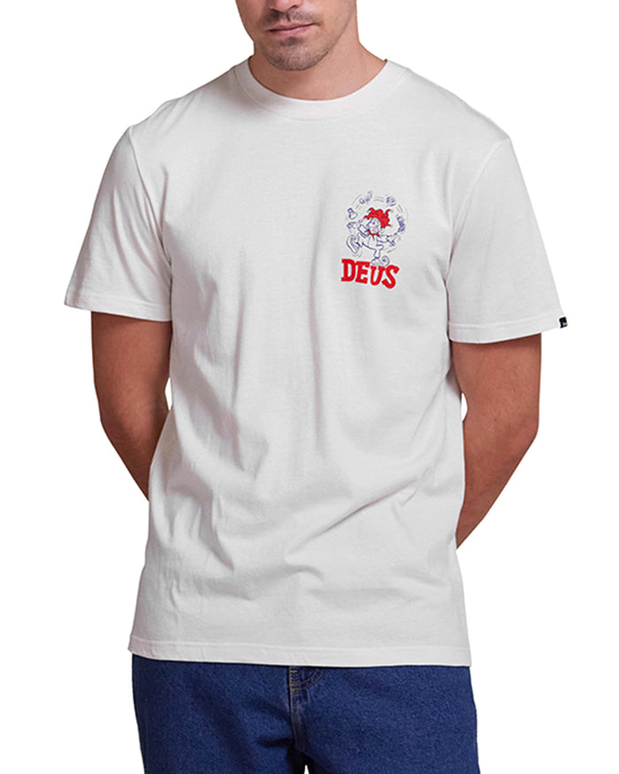 New Redline Tee - Vintage White, view 3|Model