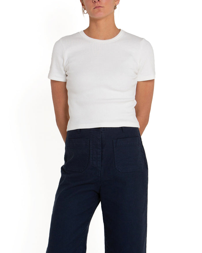 Nikko Tee - Vintage White, view 1