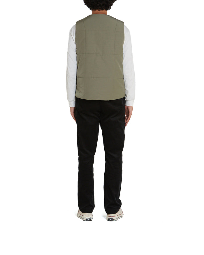 Nomad Vest - Dusty Olive, view 2|Model