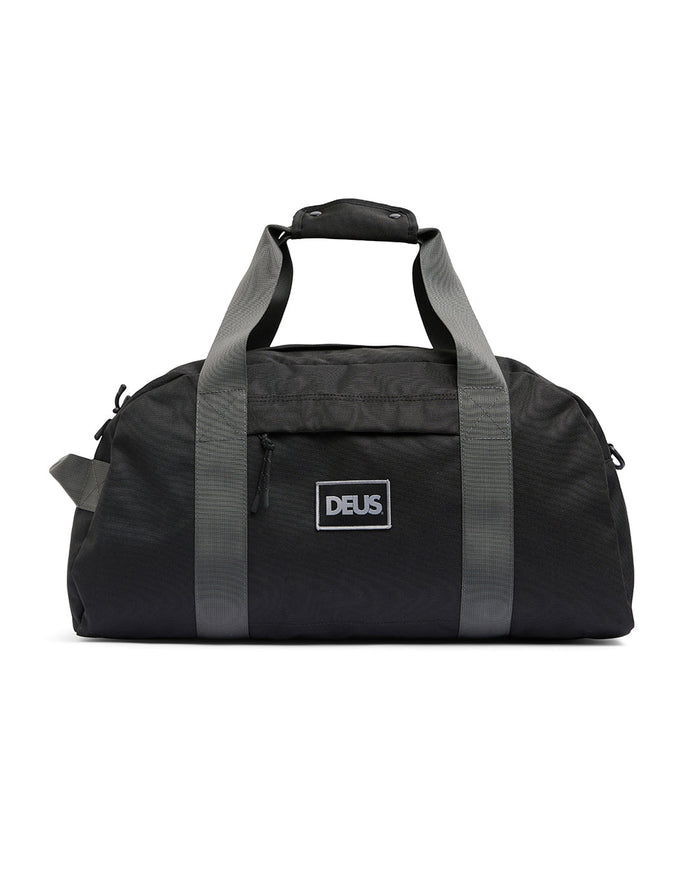 Nylon Duffle - Black, view 1|Flatlay