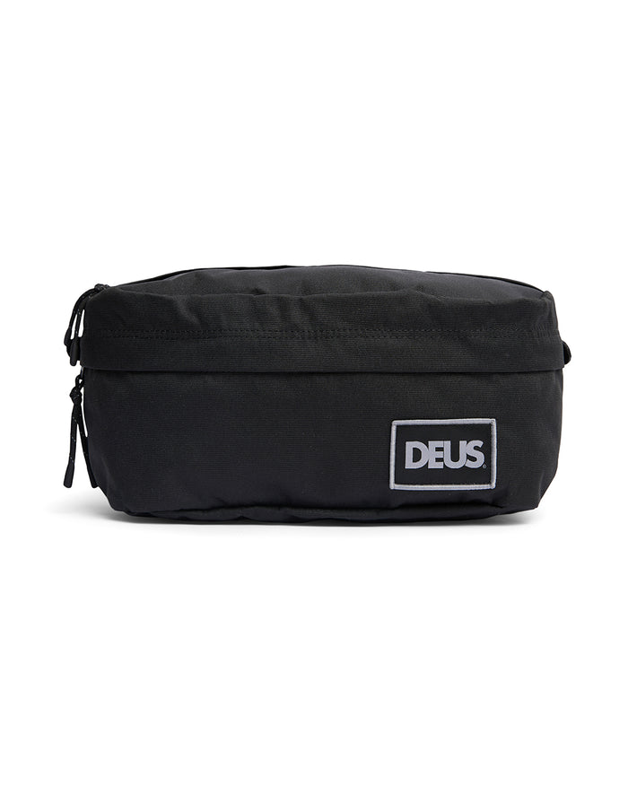 Nylon Fanny Pack - Black, view 1|Flatlay