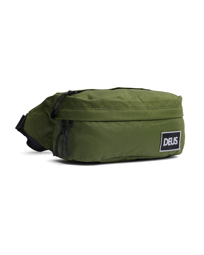 Nylon Fanny Pack - Olive, view 2|Flatlay