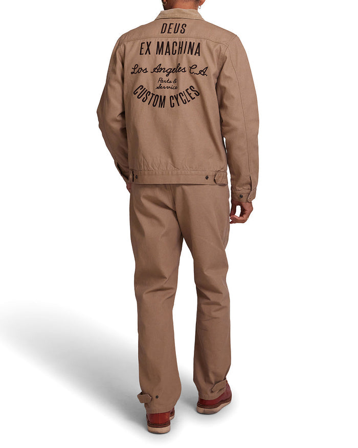 Ofr Jacket - Tobacco, view 2|Model