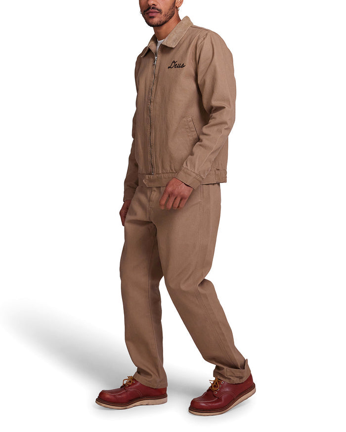 Ofr Jacket - Tobacco, view 3|Model