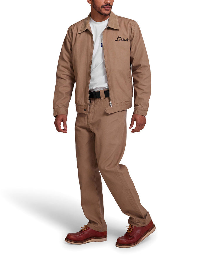 Ofr Jacket - Tobacco, view 7|Model