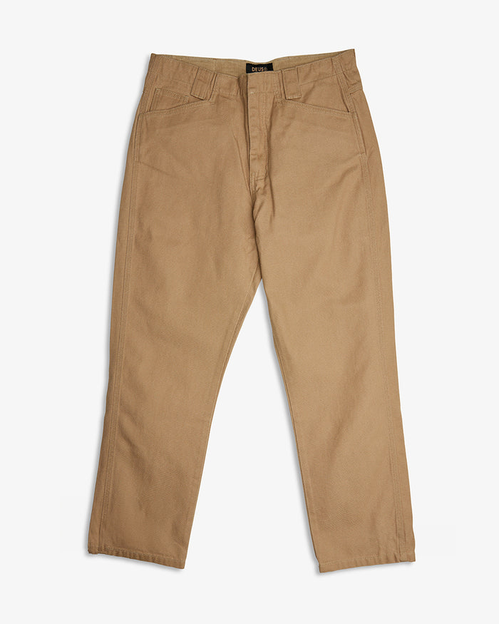 Ofr Pant - Tobacco, view 3|Flatlay