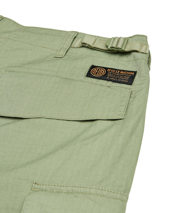 Og 107 Cordura Short - Oil Green, view 7|Flatlay
