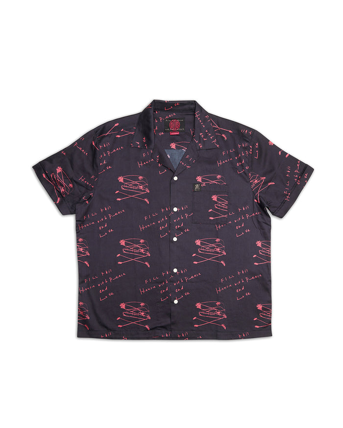 Old House Shirt - Red, view 5|Flatlay