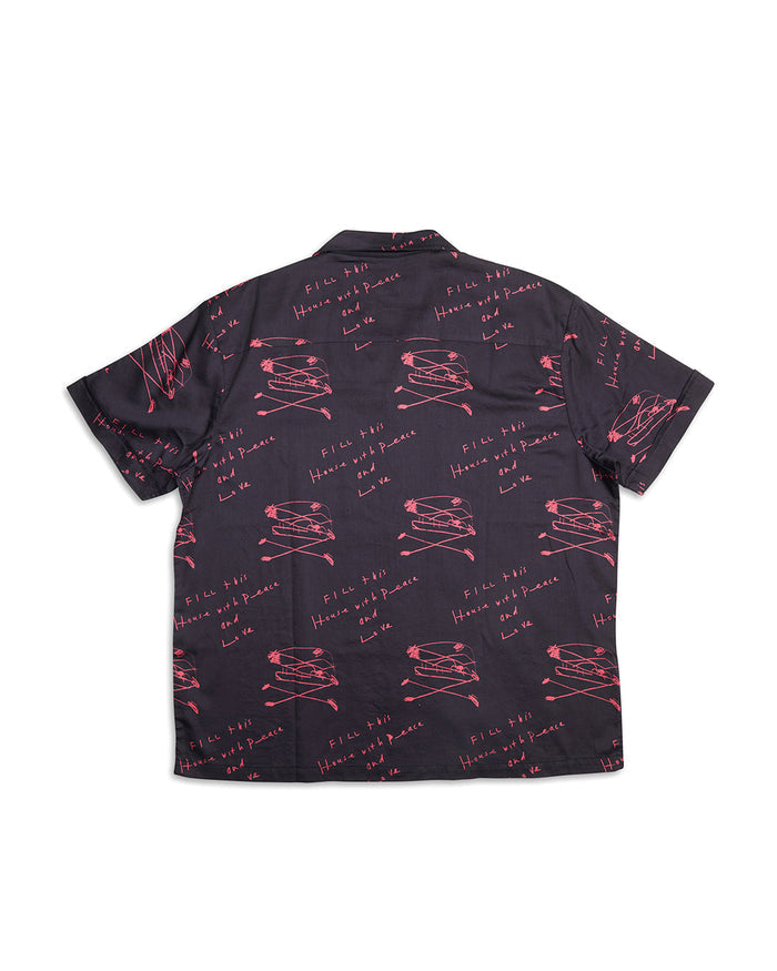 Old House Shirt - Red, view 6|Flatlay