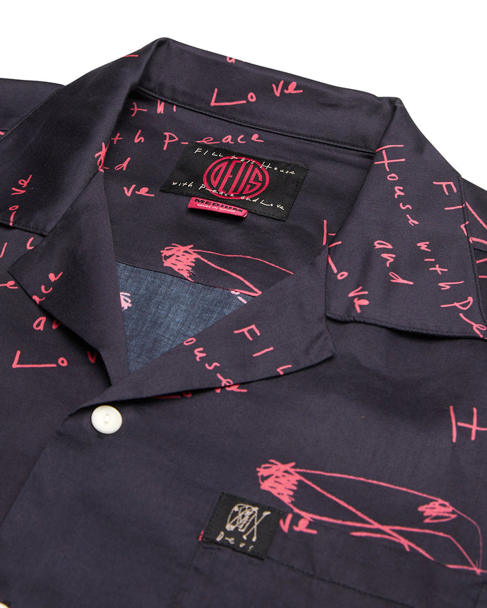 Old House Shirt - Red, view 8|Flatlay