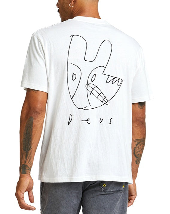 Old House Tee - Vintage White, view 2|Model