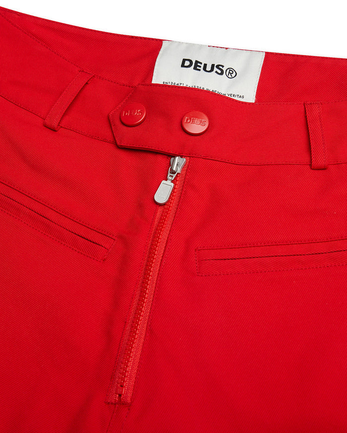 Olivia Pant - Race Red, view 8|Flatlay