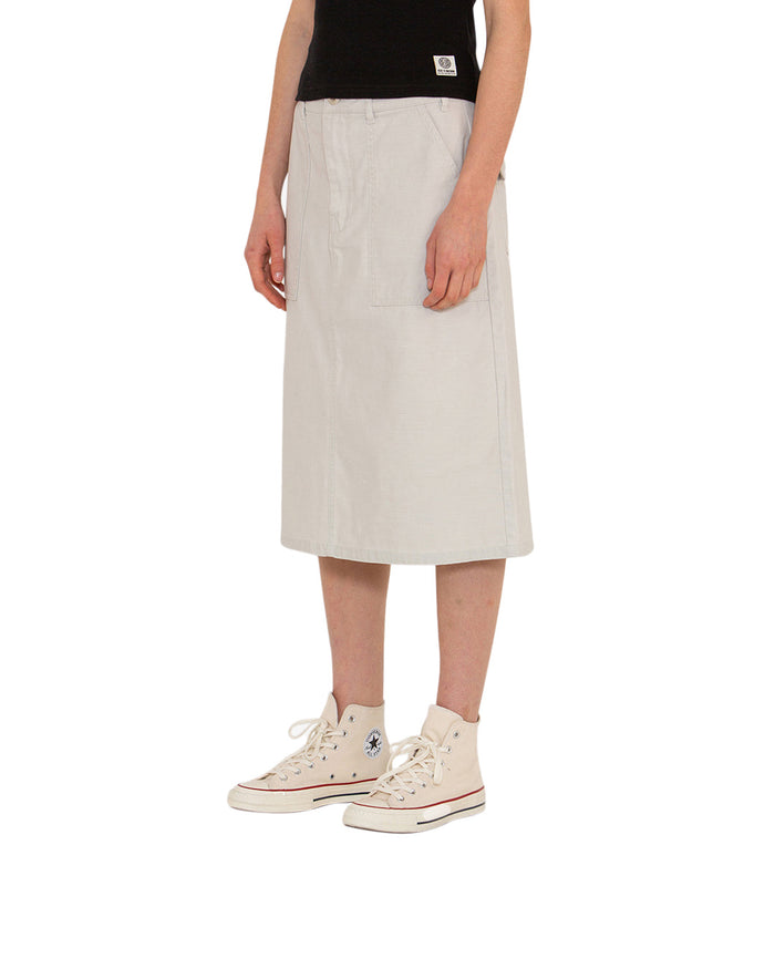 Olivia Skirt - Dirty White, view 3|Model