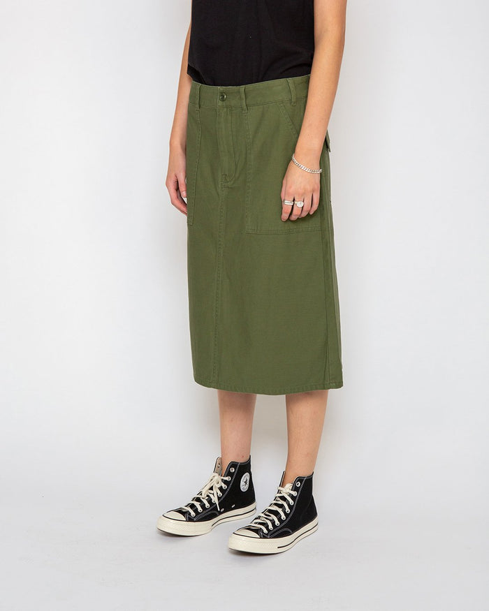 Olivia Skirt (Relaxed Fit) - Clover Green, view 2