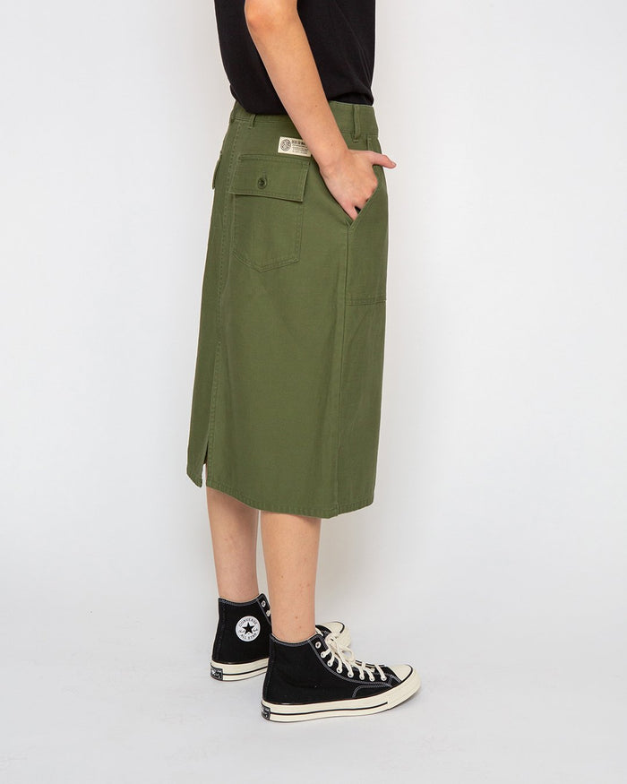Olivia Skirt (Relaxed Fit) - Clover Green, view 3