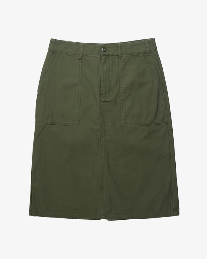 Olivia Skirt (Relaxed Fit) - Clover Green, view 4