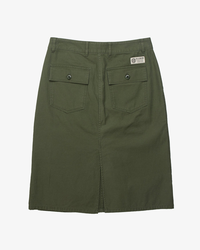 Olivia Skirt (Relaxed Fit) - Clover Green, view 7