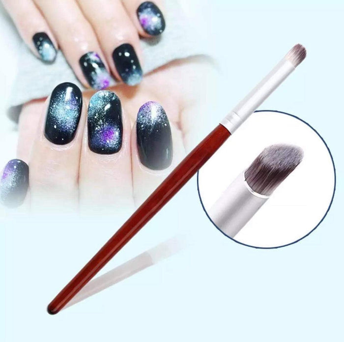 Ombre Hair Brush - Dark Wood - Angelina Nail Supply NYC