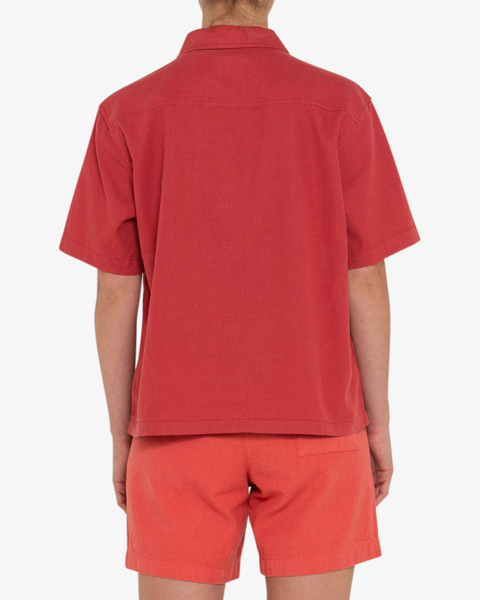 Onnie Short Sleeve Shirt - Cranberry, view 2