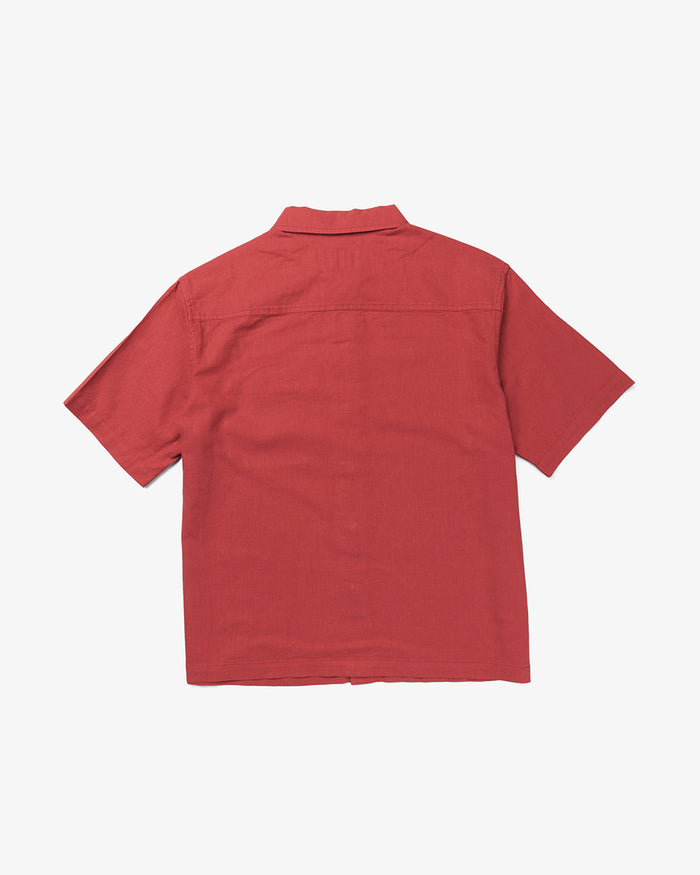 Onnie Short Sleeve Shirt - Cranberry, view 5