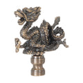Oriental Dragon Finial - Antique Brass