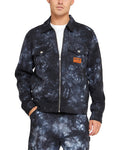 Ortiz Tie Dye Jacket - Anthracite, view 1|Model