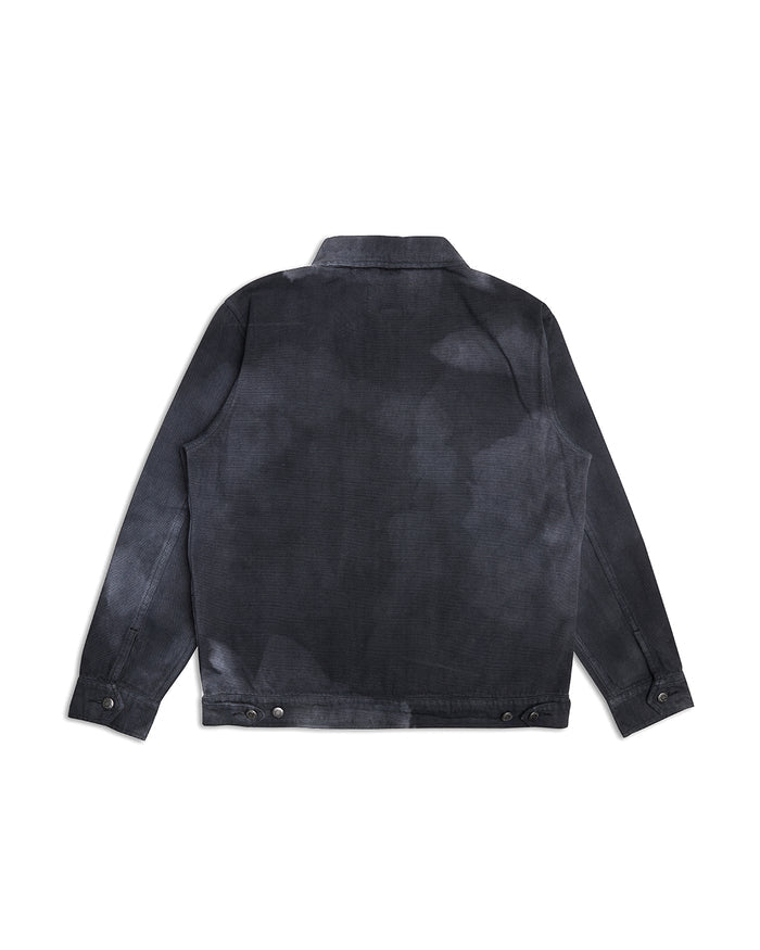 Ortiz Tie Dye Jacket - Anthracite, view 5|Flatlay