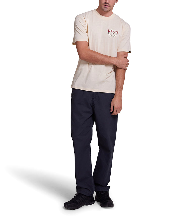 Out Doors Tee - Dirty White, view 1|Model