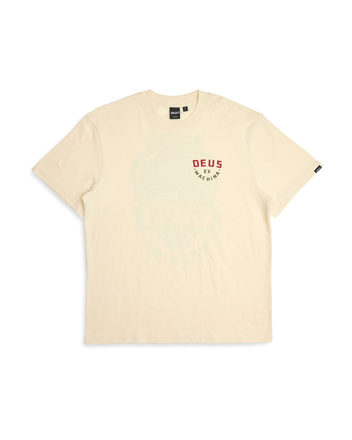 Out Doors Tee - Dirty White, view 4|Flatlay