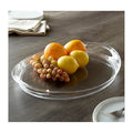OVAL SERVING TRAY W/ HANDLES