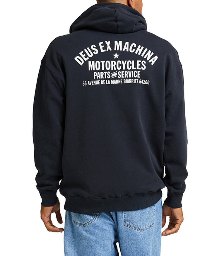 Oversized Biarritz Hoodie - Anthracite, view 1